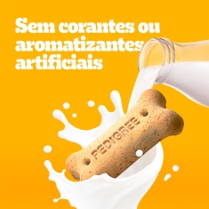 Biscoito Pedigree Biscrok Mini para Cães Adultos de Raças Pequenas