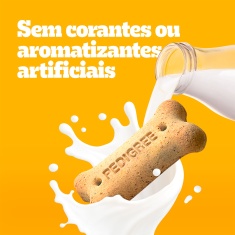 Biscoito Pedigree Biscrok Mini para Cães Adultos de Raças Pequenas