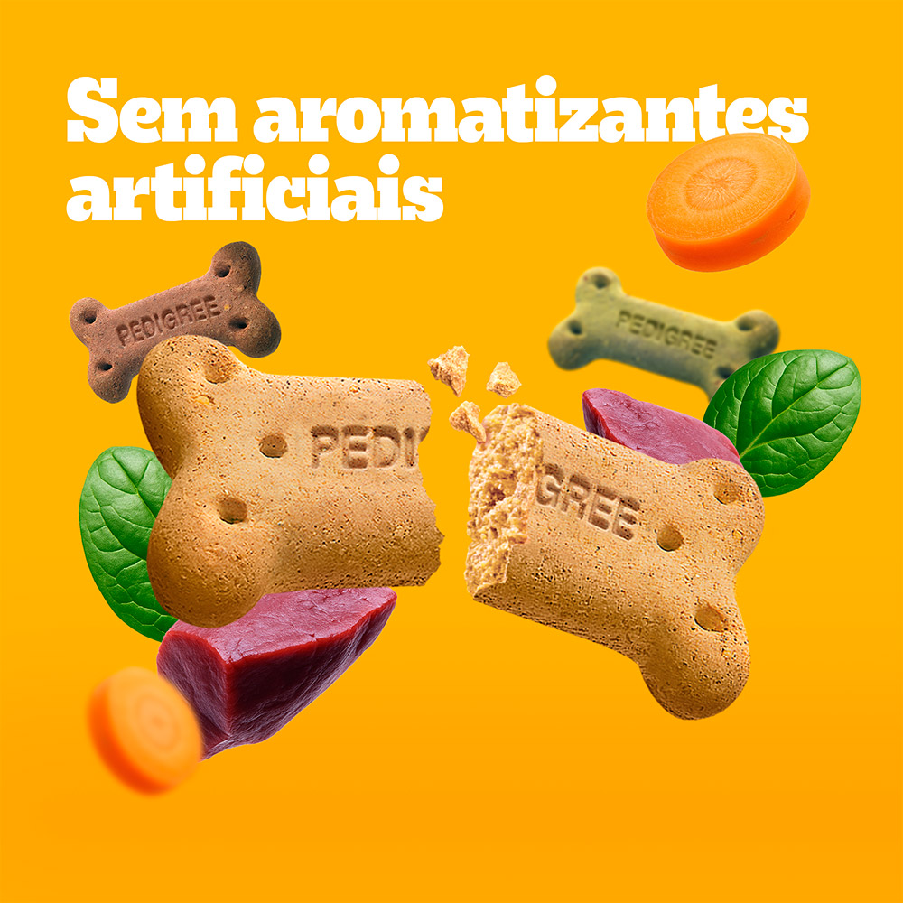 Biscoito Pedigree Biscrok Multi para Cães Adultos