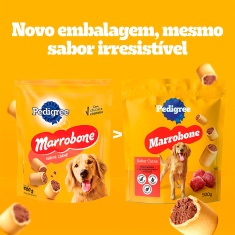 Biscoito Pedigree Marrobone Carne Para Cães Adultos
