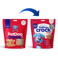 Biscoito Pet Dog Crock Mix para Cães