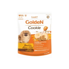 Biscoito Golden para Cães Adultos Sabor Banana Aveia e Mel 350g