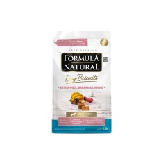 Biscoitos Fórmula Natural Dog Biscuits para Cães de Adultos de Médio e Grande Porte Sabor Batata Doce 250g