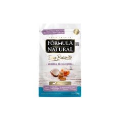 Biscoitos Fórmula Natural Dog Biscuits para Cães de Adultos de Médio e Grande Porte Sabor Abóbora 250g