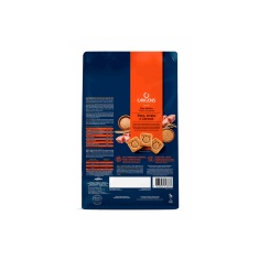 Biscoito Origens para Cães Adultos de Porte Médio e Grande Sabor Peru, Aveia e Cereais 400 g