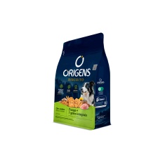 Biscoito Origens para Cães Adultos Sabor Frango e 7 Grãos Integrais