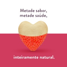 Biscoito Natural Quatree Frutas Vermelhas para Cães 150 g