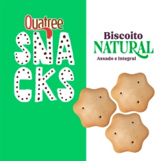 Biscoito Natural Quatree Vegan para Cães 150 g