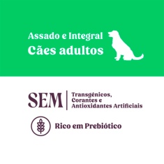 Biscoito Natural Quatree Vegan para Cães 150 g