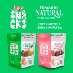 Biscoito Natural Quatree Vegan para Cães 150 g