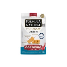 Biscoito Fórmula Natural Fresh Meat Cookie para Cães Adultos Sabor Cordeiro 150 g