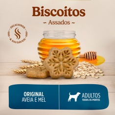 Biscoito Special Dog Ultralife Original para Cães Adultos Sabor Aveia e Mel 500 g
