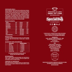 Biscoito Special Dog Ultralife para Cães Adultos Sabor Frutas Vermelhas 250 g