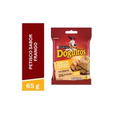 Petisco Doguitos Rodízio para Cães Adultos e Filhotes Sabor Frango - 65g