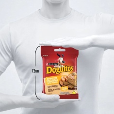 Petisco Doguitos Rodízio para Cães Adultos e Filhotes Sabor Frango - 65g