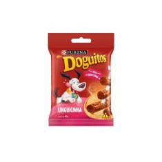 Petisco Doguitos Rodízio para Cães Adultos e Filhotes Sabor Linguicinha - 45g