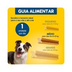 Petisco Pedigree Dentastix Cuidado Oral Para Cães Adultos Raças Médias