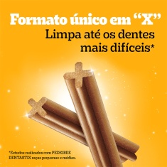 Petisco Pedigree Dentastix Cuidado Oral Para Cães Adultos Raças Médias