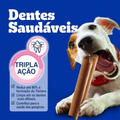 Petisco Pedigree Dentastix Cuidado Oral Para Cães Adultos Raças Médias