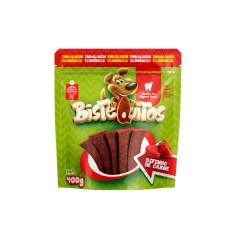 Snack Petitos Para Cães Bistequitos Sabor Carne
