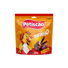 Snack Petiscão Bifinho Palito Carne para Cães