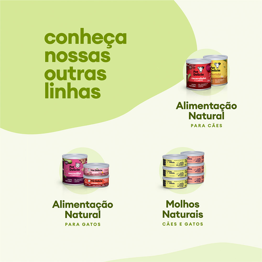 Petisco Natural Pet Delícia Antiox Detox Blueberry, Cranberry e Cúrcuma para Cães 120 g