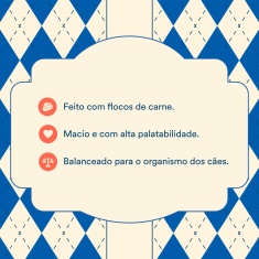 Panettone Selections For Pets com Flocos de Carne 80 g