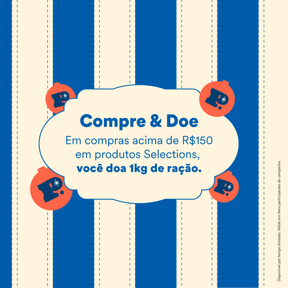 Panettone Selections For Pets com Flocos de Carne 80 g