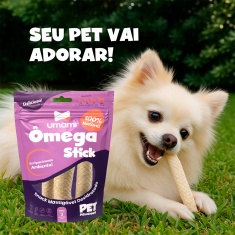 Petisco Umami Omega Stick para Cães 3 Unidades