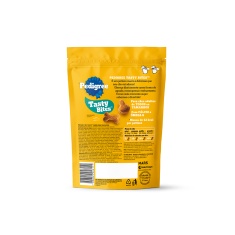 Petisco Pedigree Tasty Bites para Cães Adultos Sabor Carne Suculenta