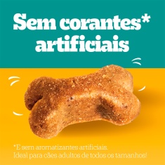 Petisco Pedigree Tasty Bites para Cães Adultos Sabor Carne Suculenta