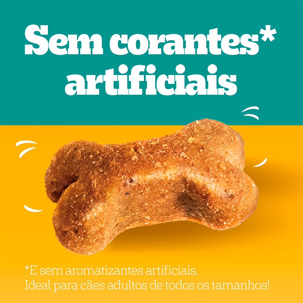 Snack Pedigree Tasty Bites Leite para Cães 80g