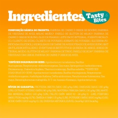 Snack Pedigree Tasty Bites Leite para Cães 80g