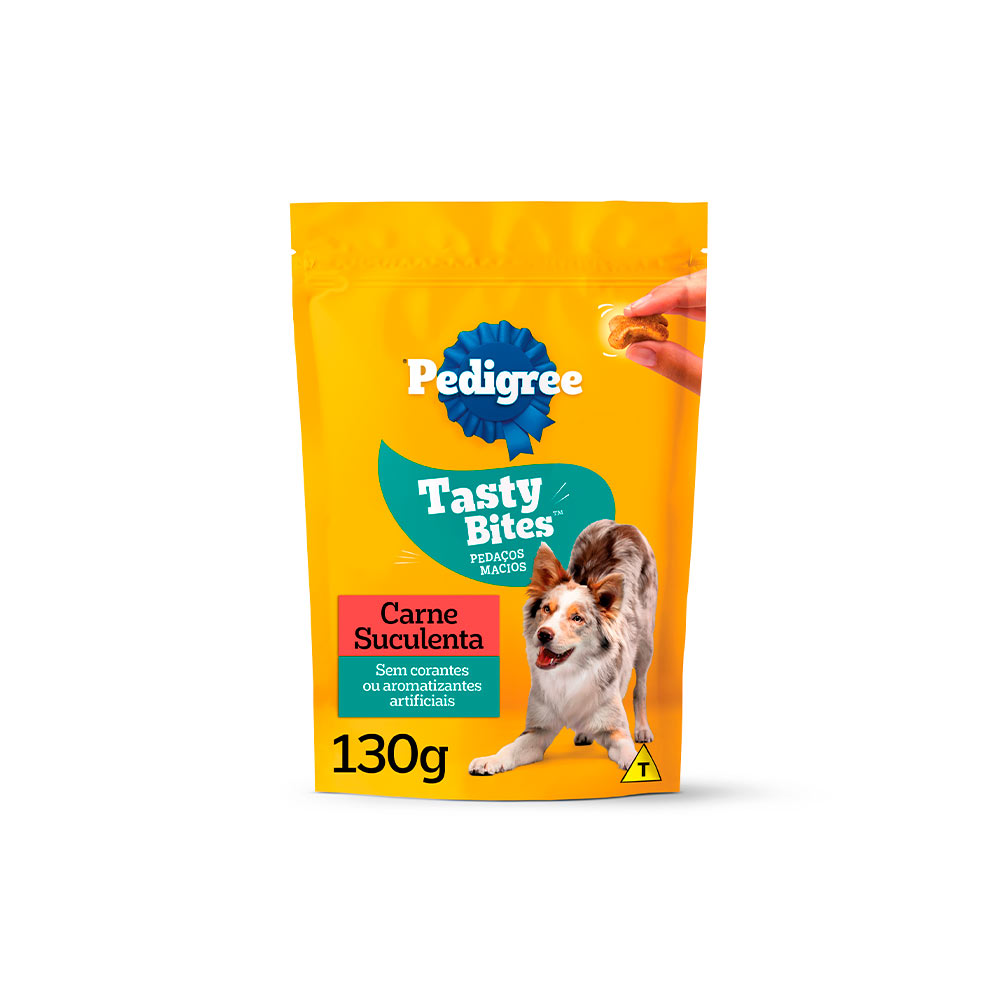 Snack Pedigree Tasty Bites Carne para Cães