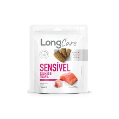 Snack LongCare Funcional Sensível para Cães Adultos Sabor Salmão e Tilápia
