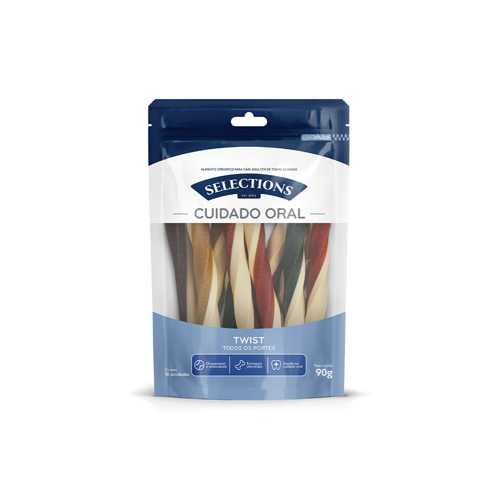 Petisco Selections For Pets Twist para Cães