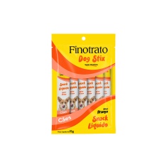 Petisco Cremoso Finotrato Dog Stix Frango para Cães 15 g