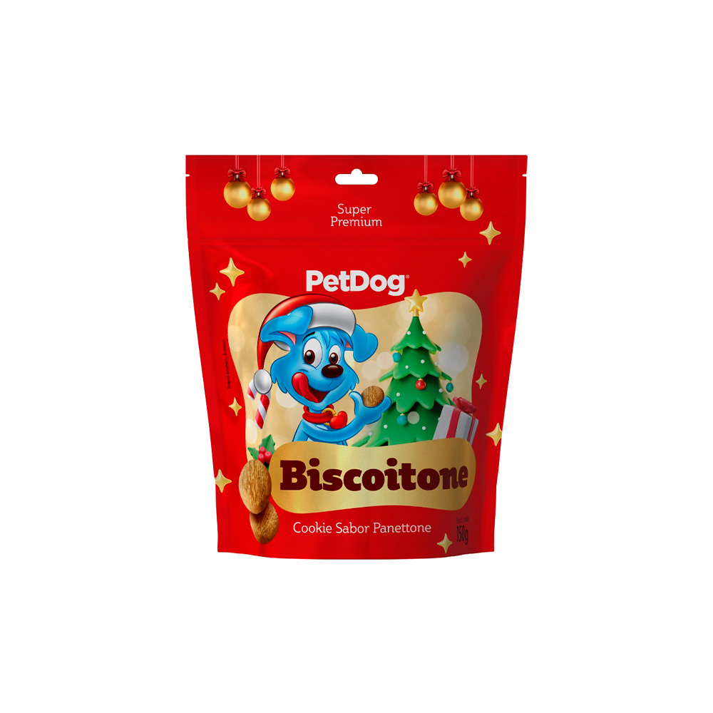 Biscoito Pet Dog Biscoitone para Cães 100 g