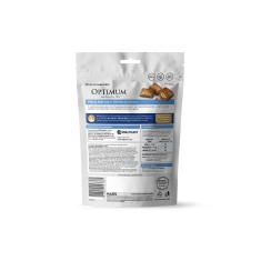 Petisco Optimum Pele e Pelo Sabor Salmão e Linhaça para Cães Adultos 80g