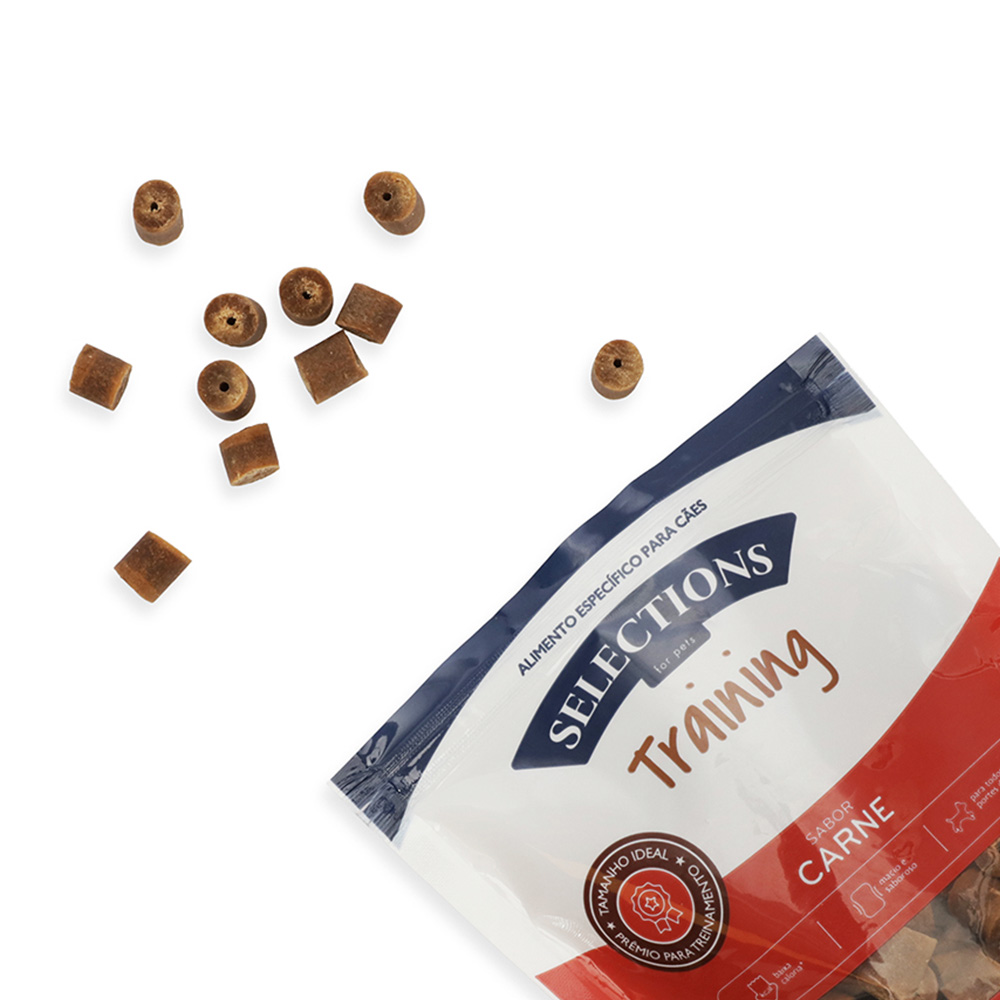 Snack Selections For Pets Training para Cães Sabor Carne