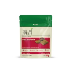 Snack Nutrifresh Baixa Caloria para Gatos Adultos 60 g