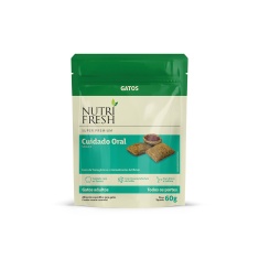 Snack Nutrifresh Cuidado Oral para Gatos Adultos 60 g