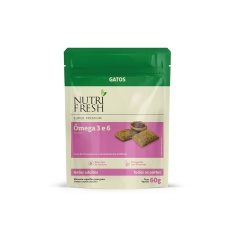 Snack Nutrifresh Ômega para Gatos Adultos 60 g