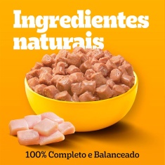 Ração Úmida Pedigree Sachê Frango ao Molho para Cães Filhotes 100 g