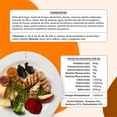 Ração Úmida Natural Pet Delícia Jardineira de Frango para Cães Adultos