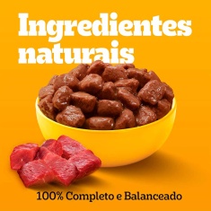 Ração Úmida Pedigree Sachê Carne ao Molho para Cães Adultos 100 g