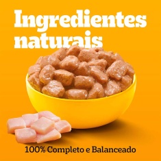 Ração Úmida Pedigree Sachê Frango ao Molho para Cães Adultos 100 g