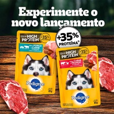 Ração Úmida Pedigree Sachê Frango ao Molho para Cães Adultos 100 g