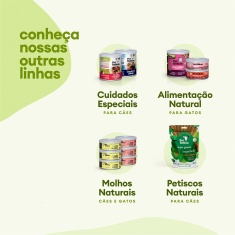 Ração Úmida Natural Pet Delícia Caçarolinha de Carne para Cães