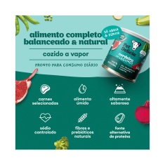 Ração Úmida Natural Pet Delícia Cordeiro com Legumes para Cães 320 g